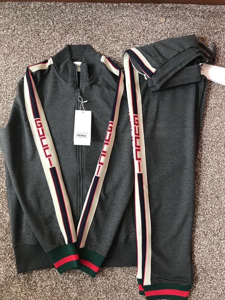 grey prada tracksuit